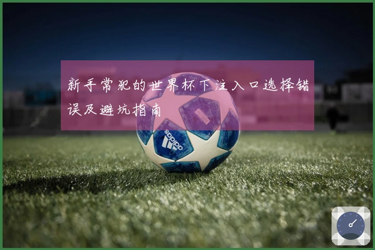 新手常犯的世界杯下注入口选择错误及避坑指南